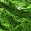 Calvin Klein MONOGRAM GRID AOP HO Erkek Yeşil Hoodie