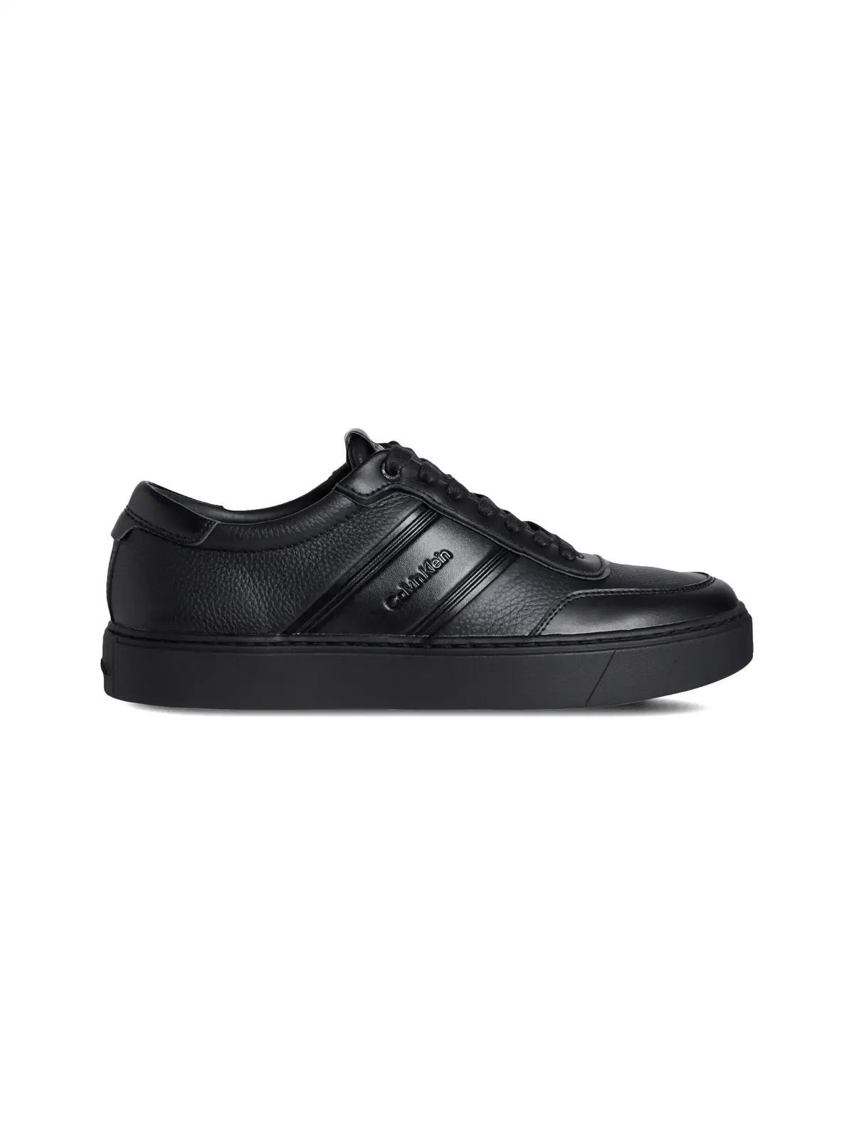 Calvin Klein CLEAN CUP LOW LACE T, 0GJ Siyah Erkek Spor Ayakkabı