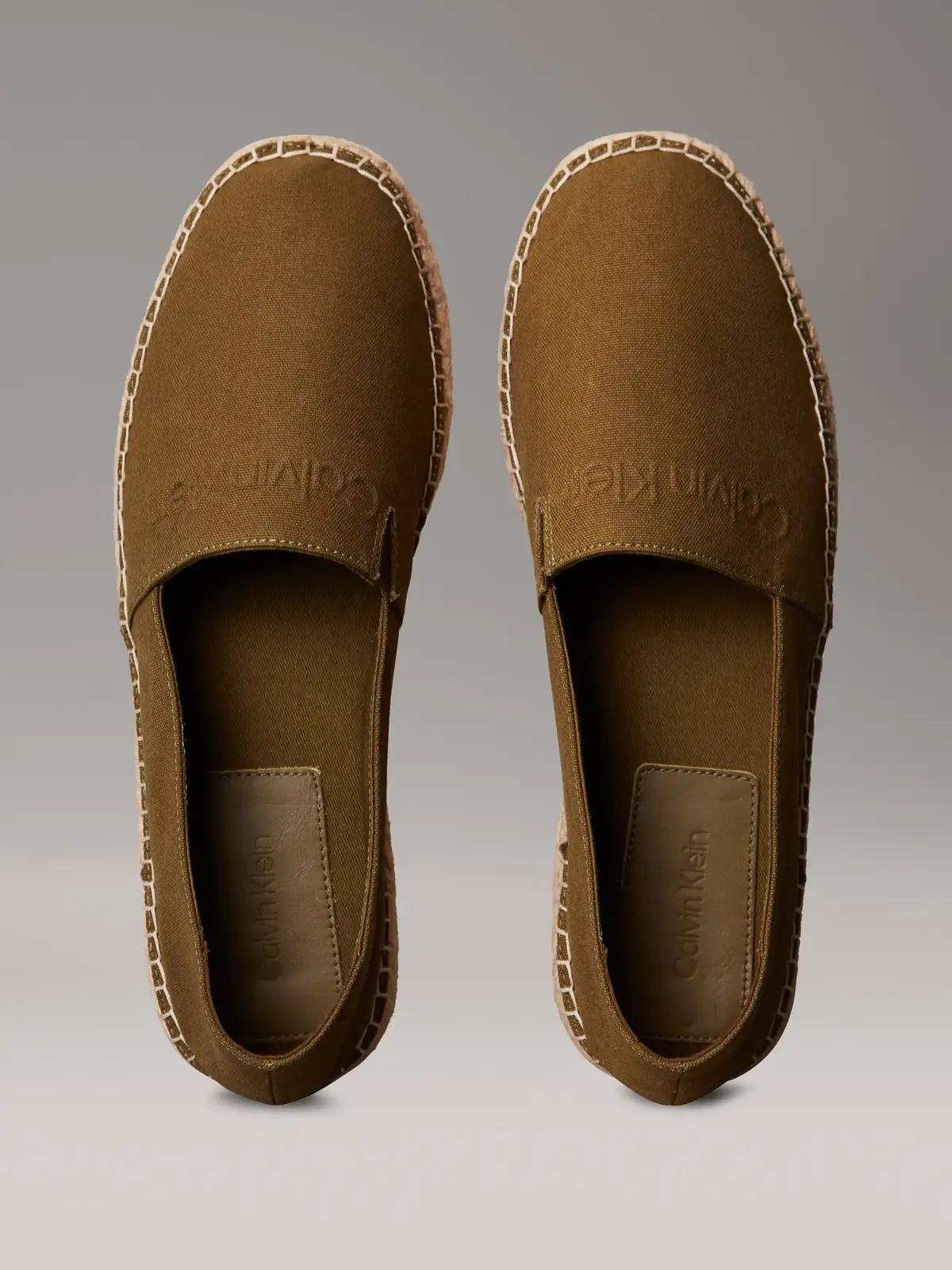 Calvin Klein ESPADRILLE CV LOGO, LEO Kahverengi Erkek Ayakkabı