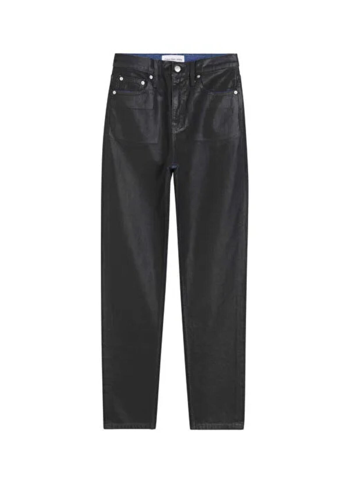 Calvin Klein AUTHENTIC SLIM STRAI, 1BY Siyah Kadın Pantolon