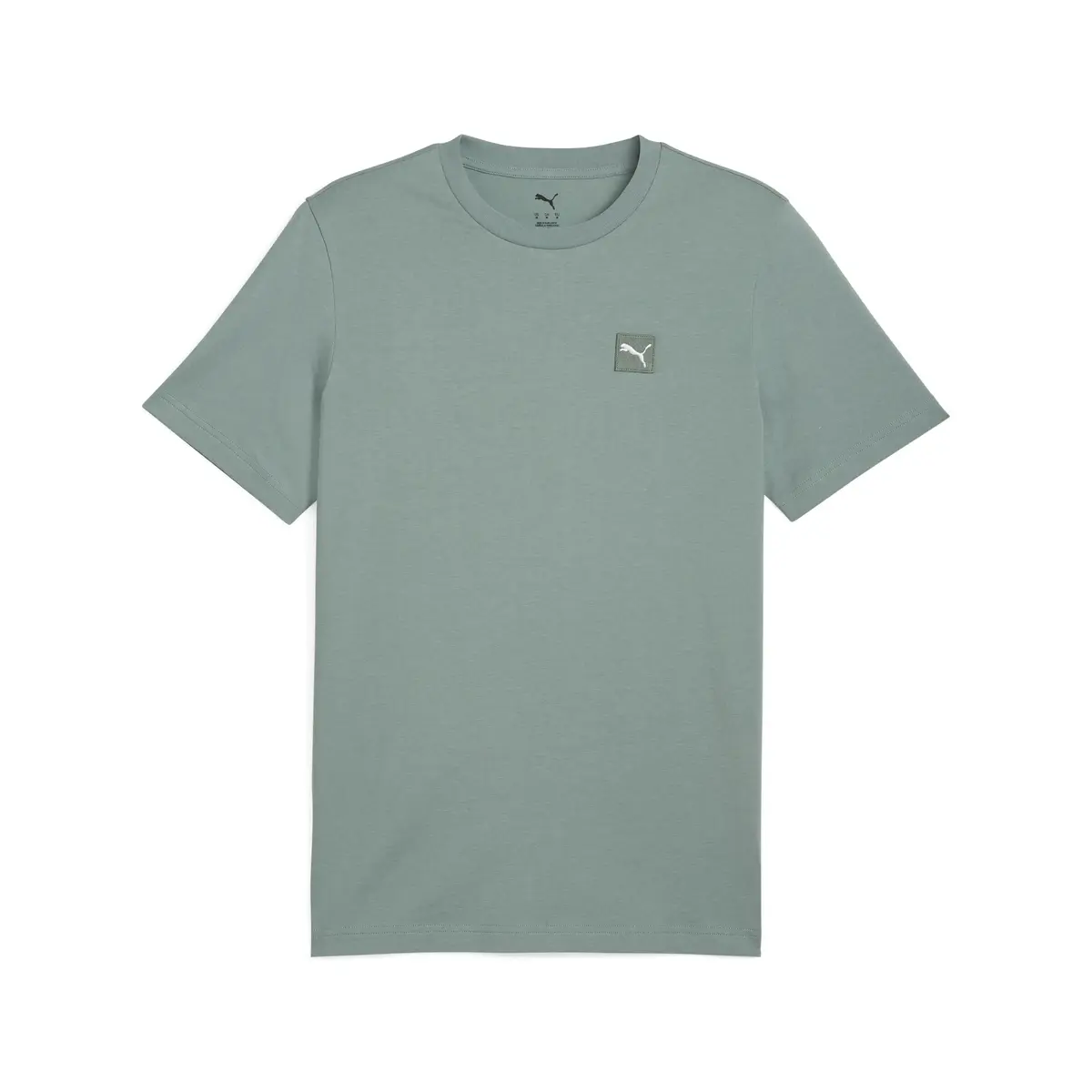 PUMA ESS ELEVATED Tee Yeşil Erkek T-Shirt
