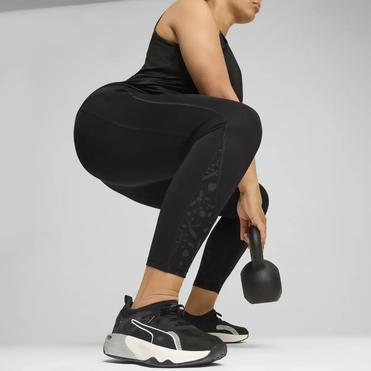 Puma HYPERNATURAL HW 7/8 TIGHT Siyah Kadın Tayt