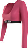 Calvin Klein LONG SLEEVE TOP Kadın Pembe Bikini Üstü