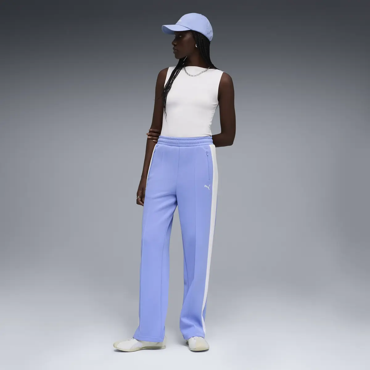 Puma T7 Pants Mavi Kadın Eşofman Alt