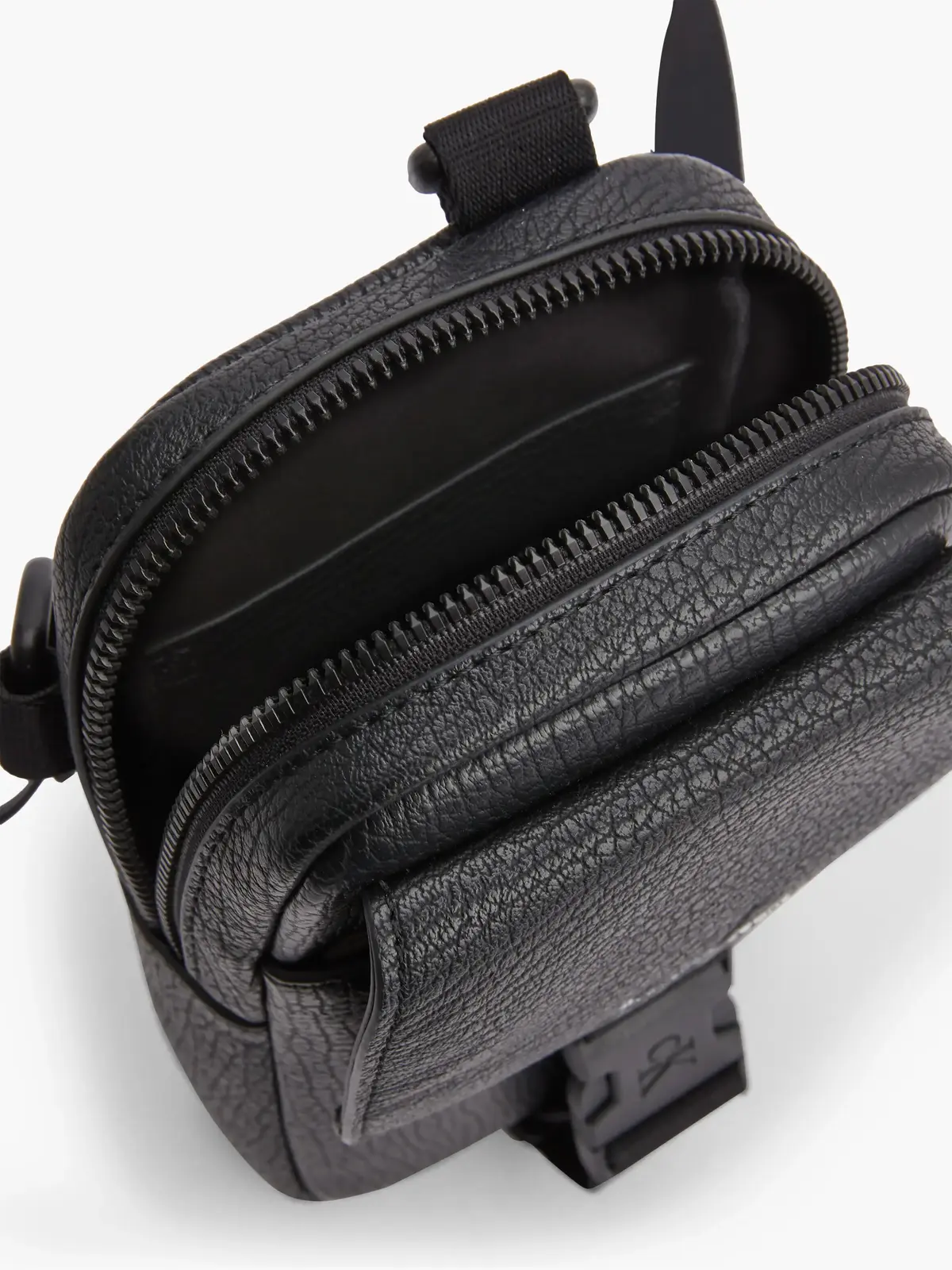 Calvin Klein MONO TEXTURED PHONE Erkek Siyah Çanta