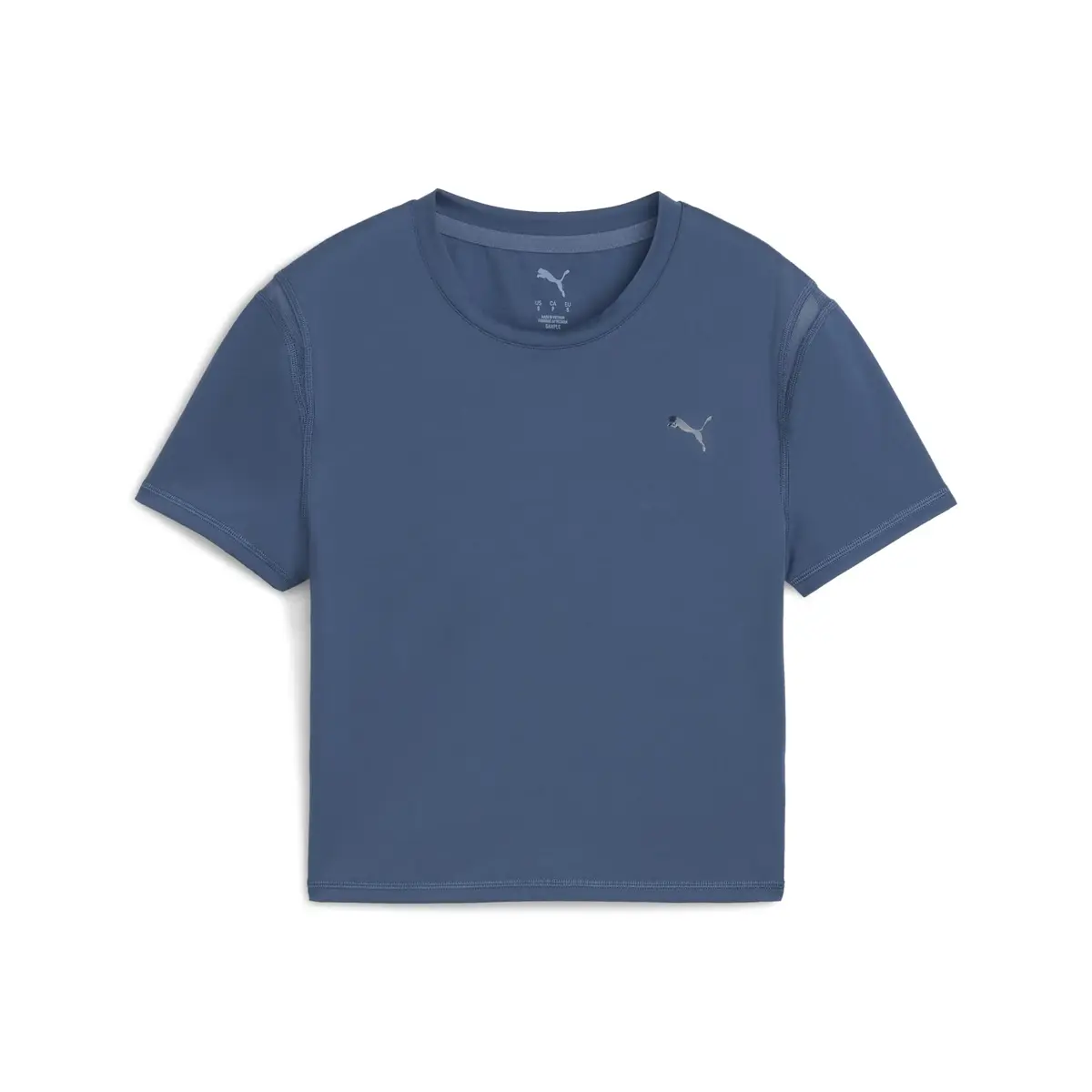 Puma W PUMA SHAPE BABY TEE Mavi Kadın Crop