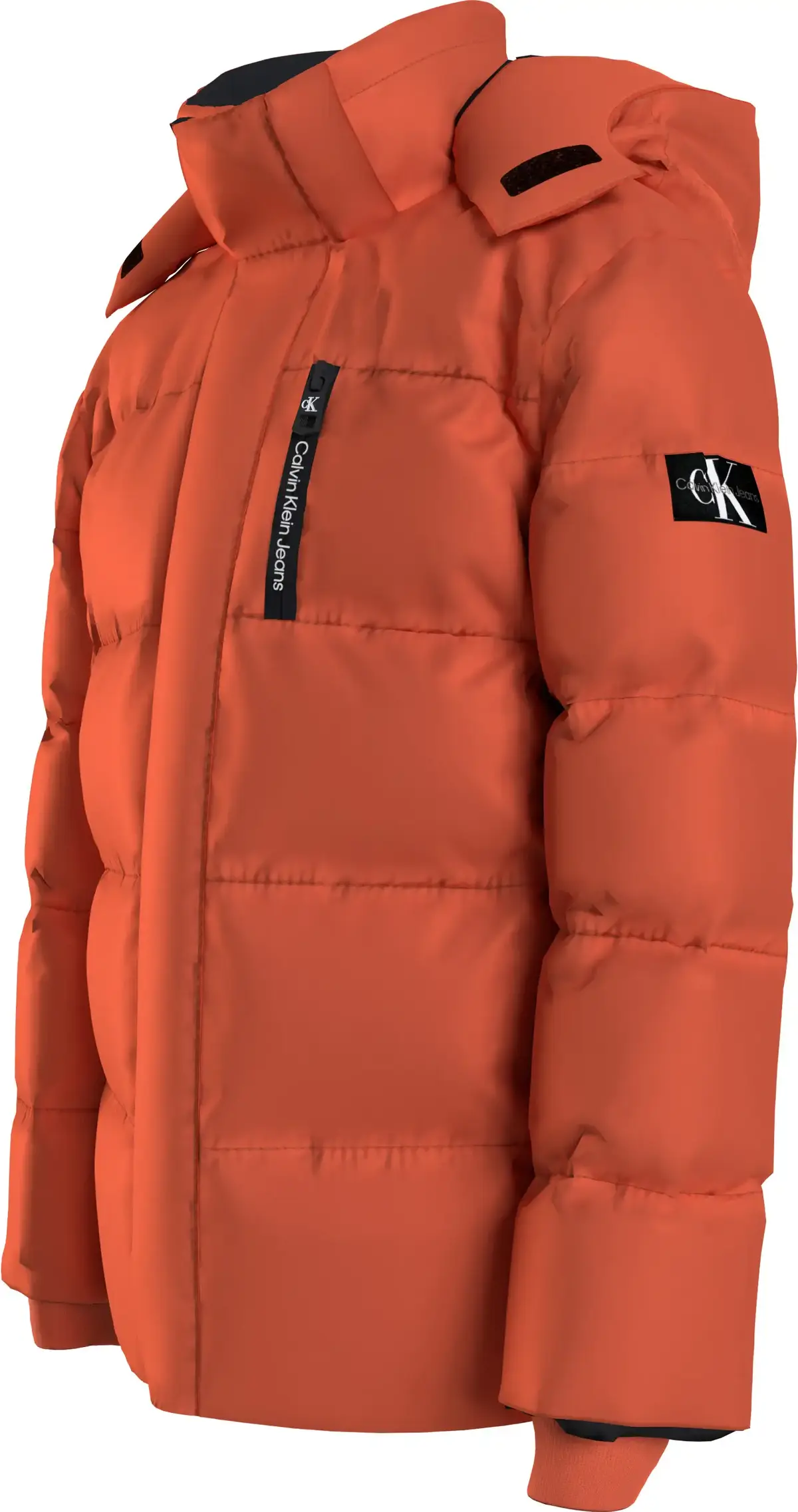 Calvin Klein ESSENTIAL PUFFER JAC Erkek Turuncu Şişme Mont