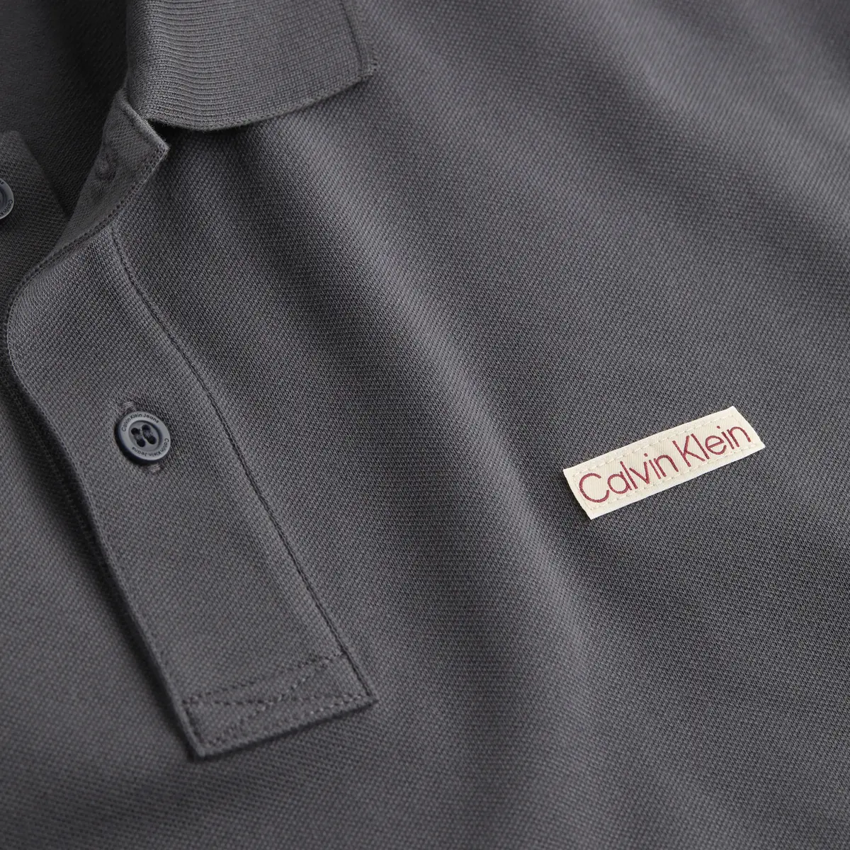 Calvin Klein CALVIN KLEIN LABEL P, BA1 Siyah Erkek T-Shirt & Polo