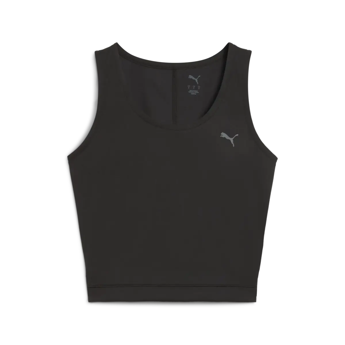 Puma W CLOUDSPUN TWIST TANK Siyah Kadın T-Shirt & Polo