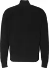 Calvin Klein LS EZ COTTON WAFFLE QUARTER ZIP Erkek Siyah Sweatshirt