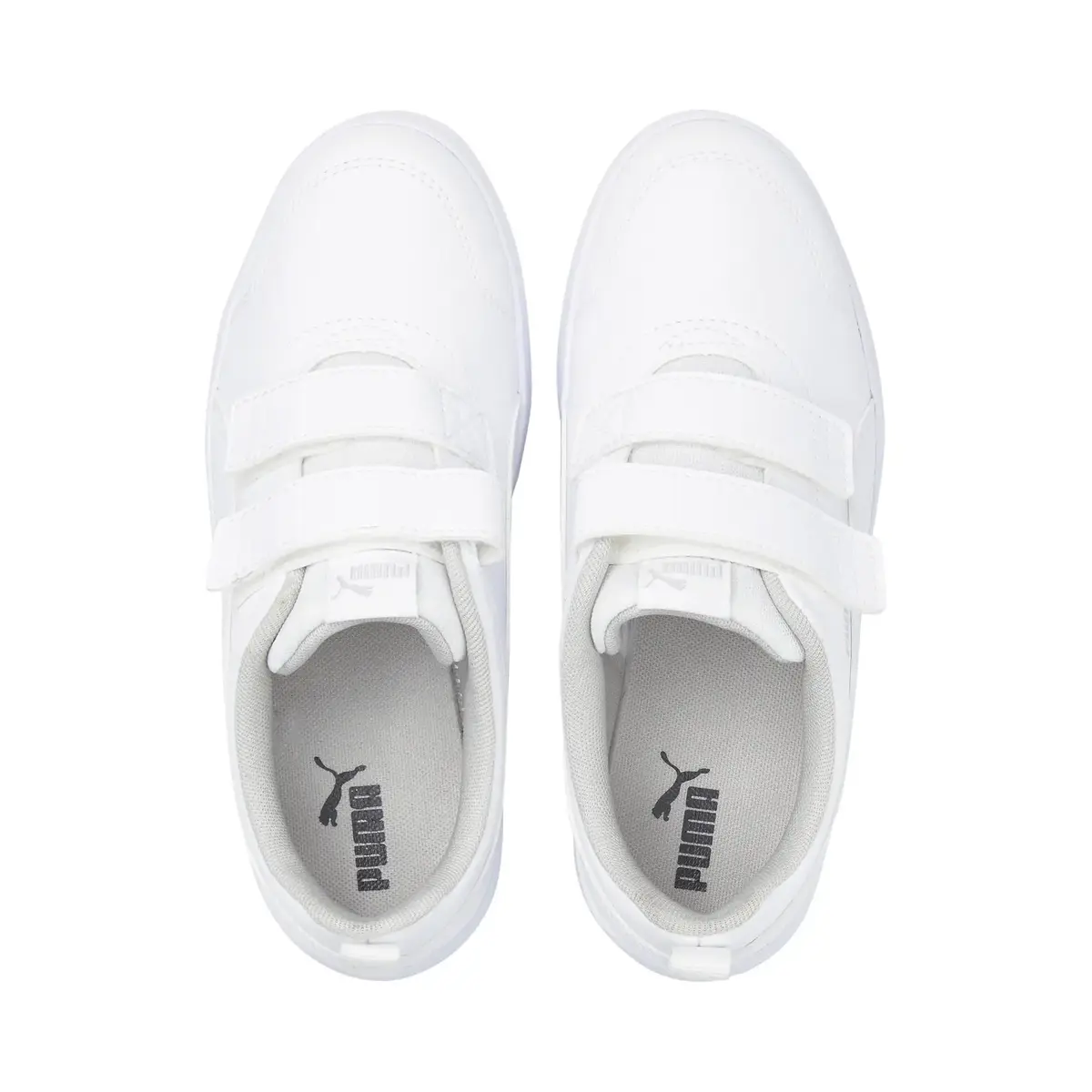 Puma Courtflex V2 V Ps Beyaz Çocuk Çocuk Günlük Spor Ayakkabı