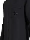 Calvin Klein MONOGRAM KNITTED SHI Erkek Siyah Gömlek