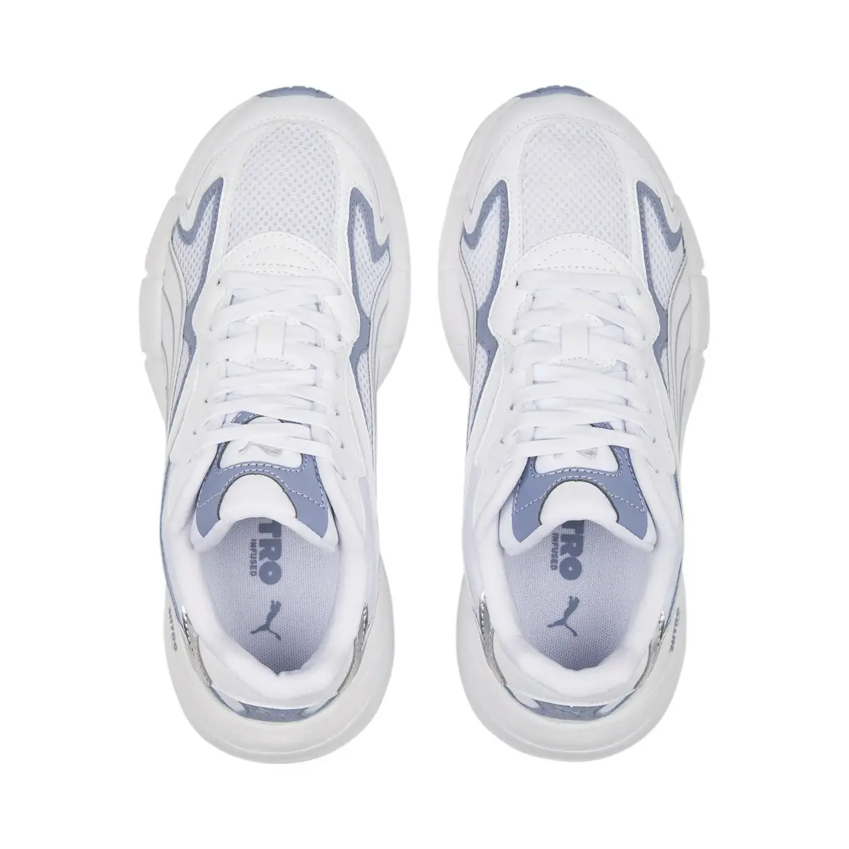 Puma Teveris NITRO Metallic Wn Beyaz Kadın Günlük Spor Ayakkabı