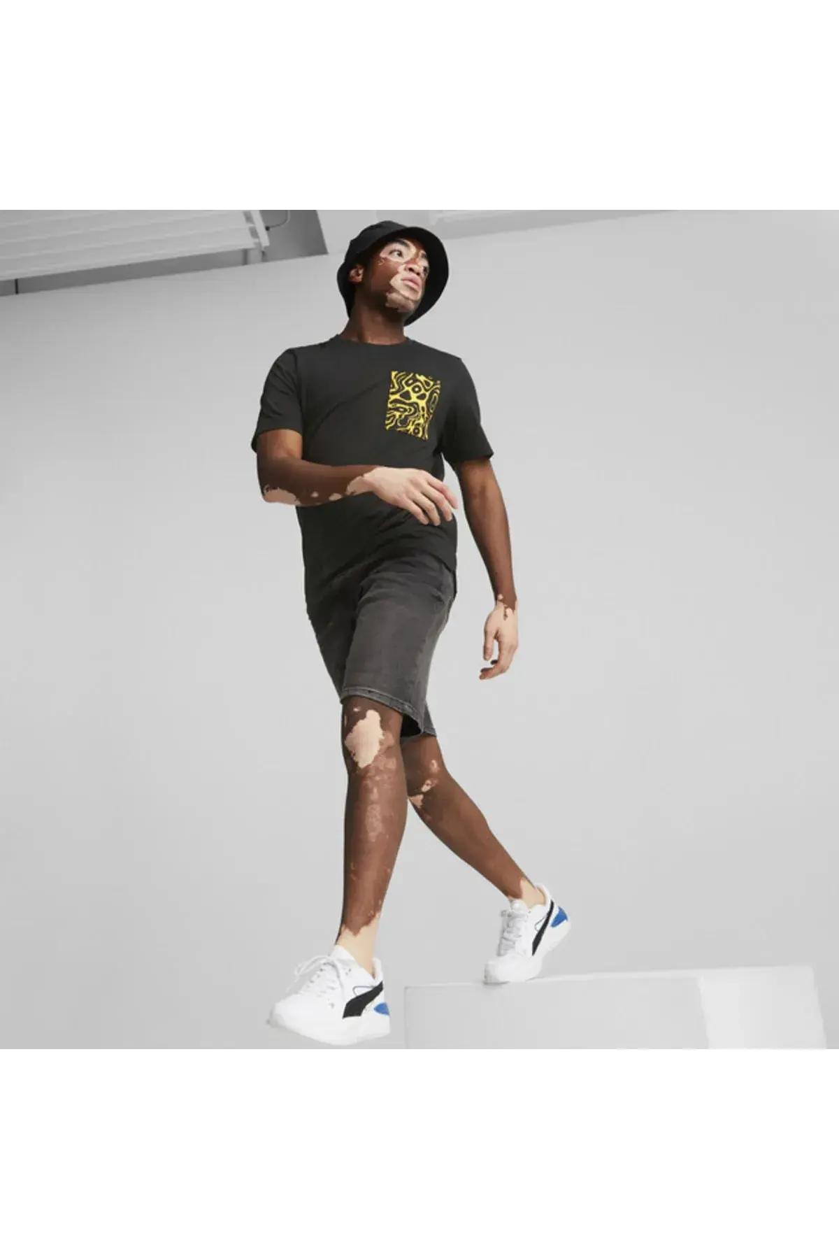 Puma Open Road Tee Siyah Erkek T-Shirt