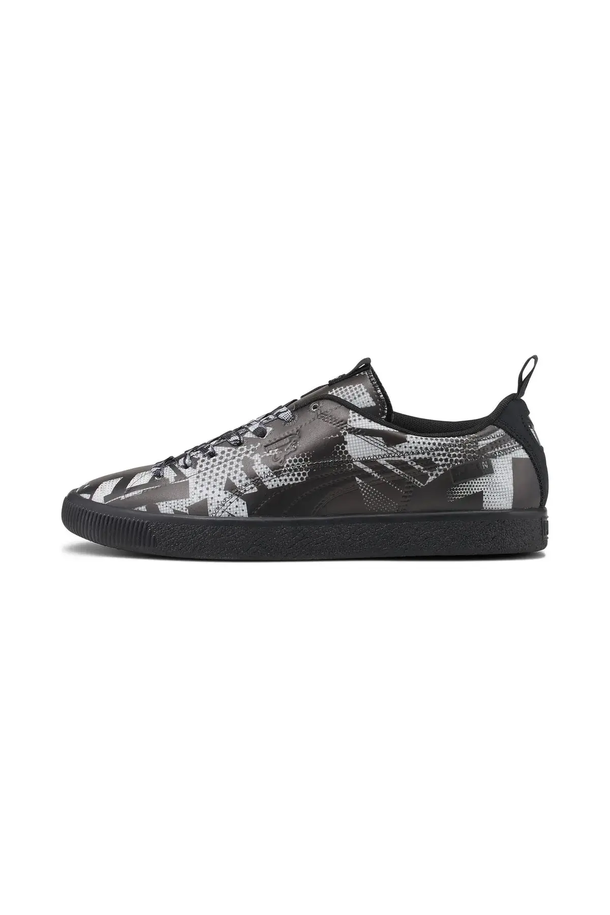 Puma Clyde Spy Camo NEMEN Siyah Kadın Günlük Spor Ayakkabı