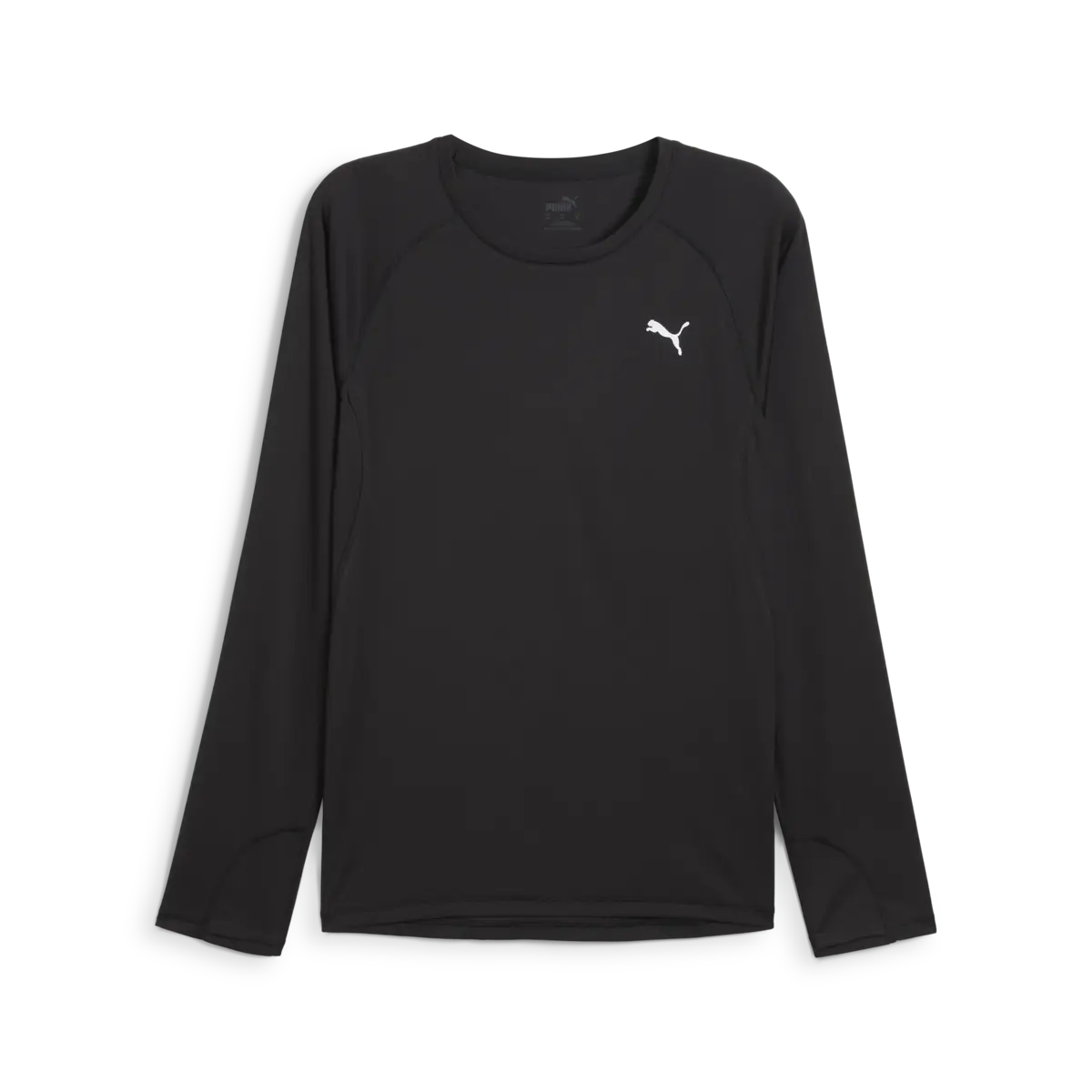 Puma M RUN VELOCITY LONG SLEEVE (POLY) Siyah Erkek Ceket