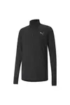Puma Run Favorıte 1/4 Zıp M Siyah Erkek Performans Koşu Ve Performans T-Shirt