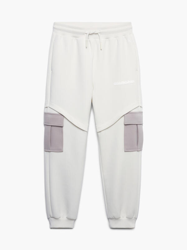 Calvin Klein SPACER COLOR BLOCK J Erkek Beyaz Jogger