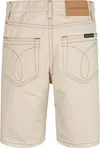 Calvin Klein DENIM RLXD ECRU SHOR Erkek Krem Şort