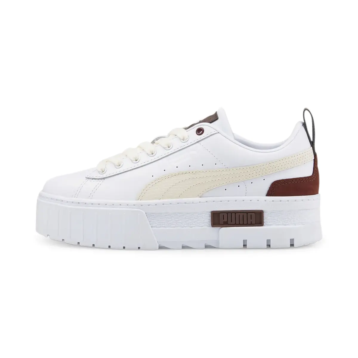 Puma Mayze Luxe Wns Beyaz Kadın Günlük Spor Ayakkabı