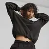 Puma DOWNTOWN Oversized Crew Siyah Kadın Sweatshirt
