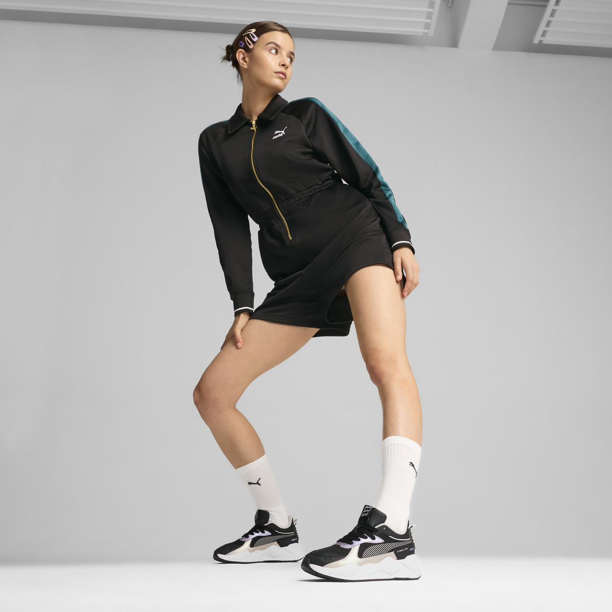 Puma RS-X Glow-Up Wns Siyah Kadın Günlük Spor Ayakkabı