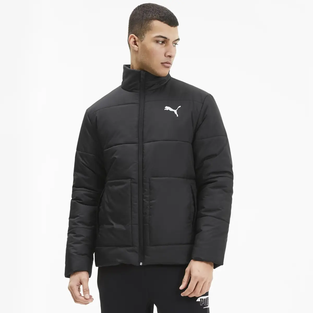 Puma ESS+ Padded Jacket Puma Black Siyah Erkek Şişme Mont