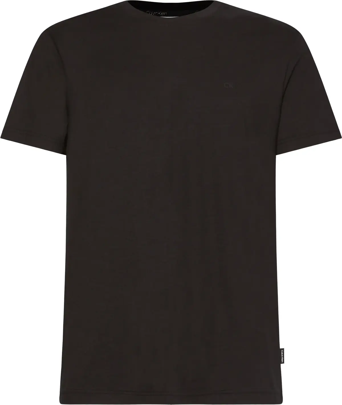 Calvin Klein SMOOTH COTTON T-SHIR Erkek Siyah T-Shirt