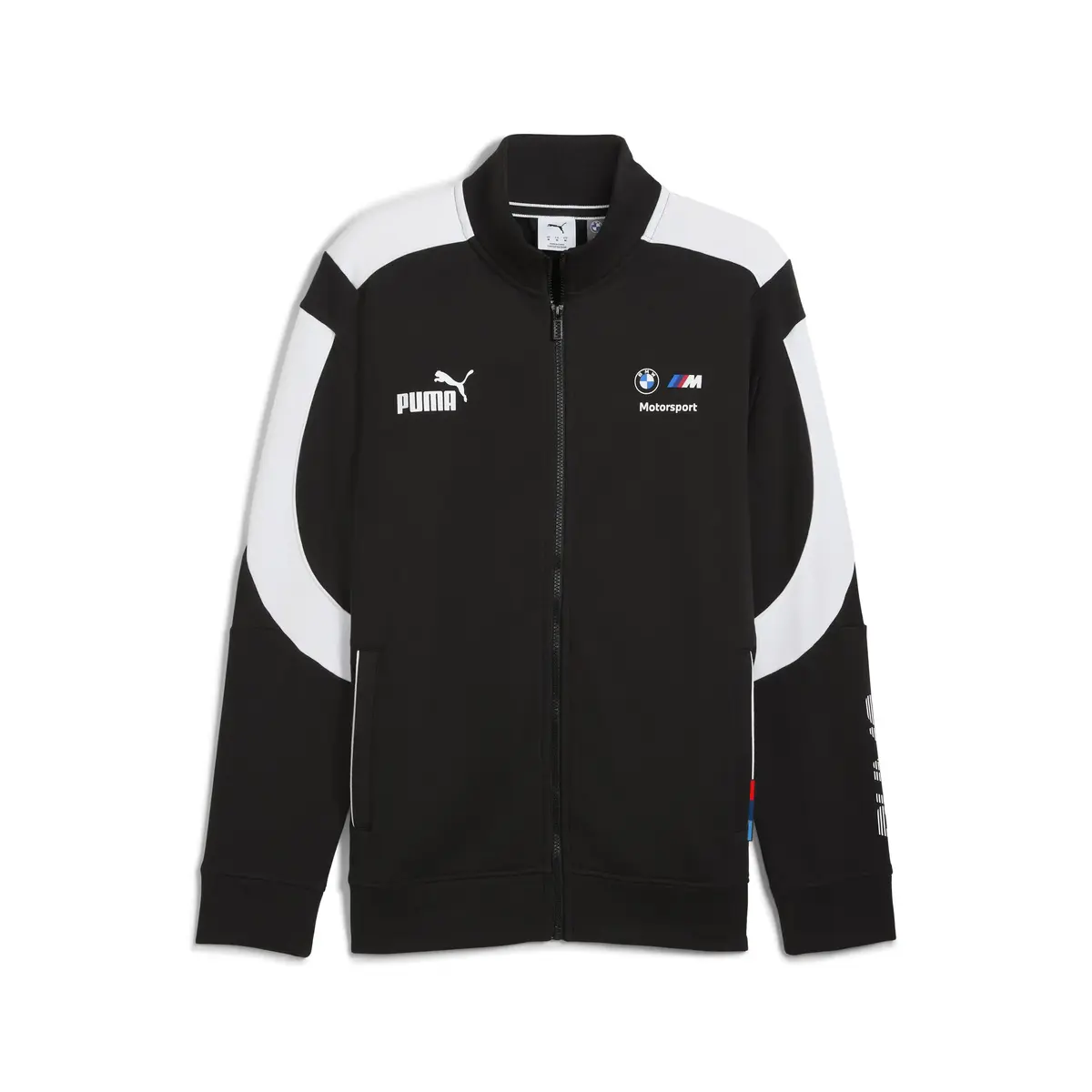 Puma BMW MMS MT7+ SWEAT JACKET Siyah Erkek Fermuarlı Üst