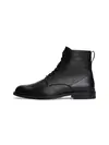 Tommy Hilfiger Corporate Hilfiger Lth Zip Boot Siyah Erkek Bot