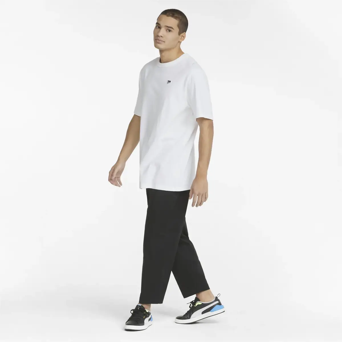 Puma Downtown Tee Puma White Beyaz Erkek T-Shirt