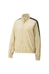 Puma T7 Woven Jacket Kadın Bej Fermuarlı Sweatshirt