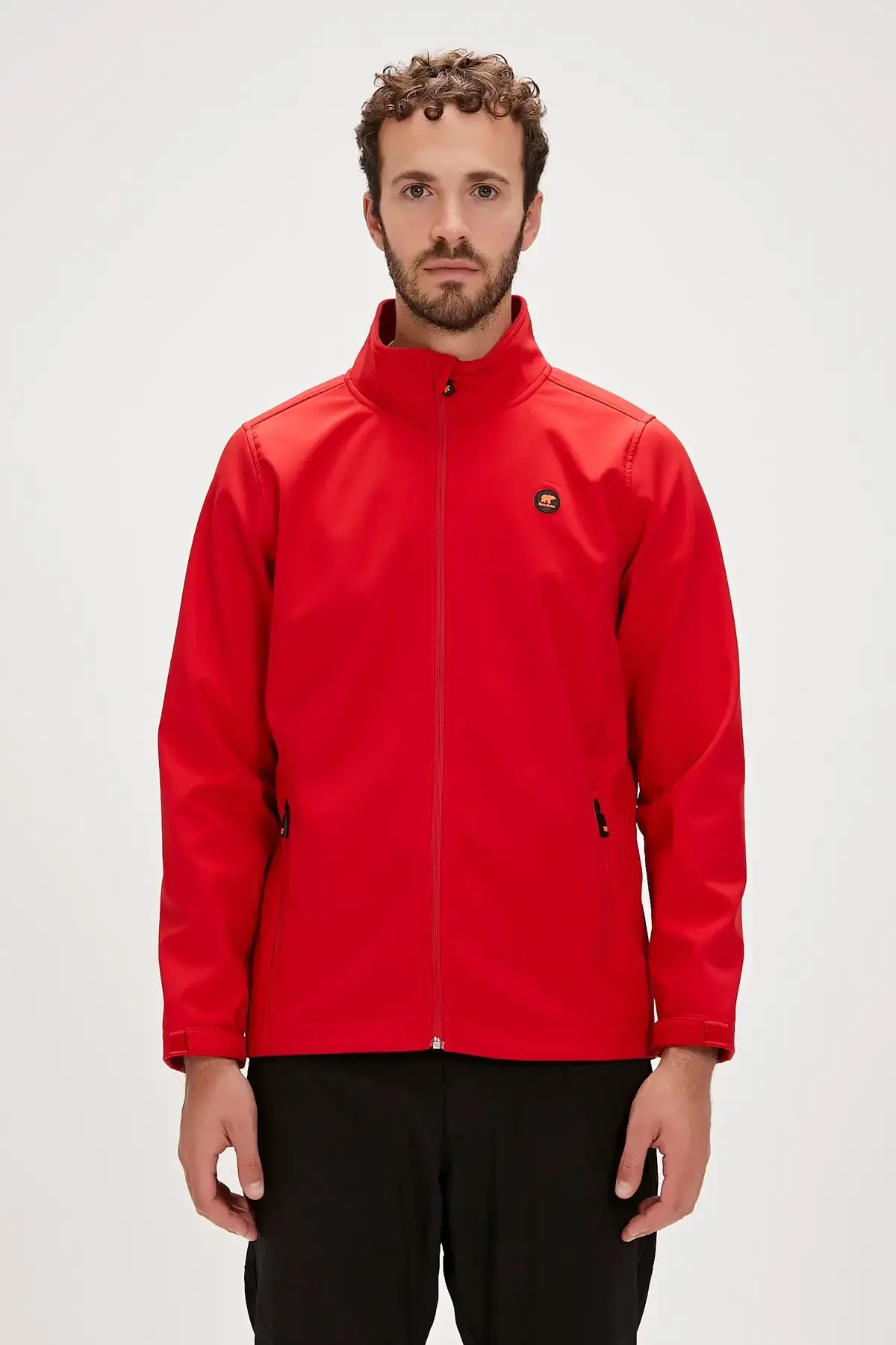 BAD BEAR CONCH SOFTSHELL JACKET Erkek Kırmızı Mont