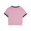 Puma DOWNTOWN Graphic Baby Tee Pembe Kadın T-Shirt