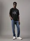 Calvin Klein PHOTO MONOGRAM TEE, BEH Siyah Erkek T-Shirt & Polo
