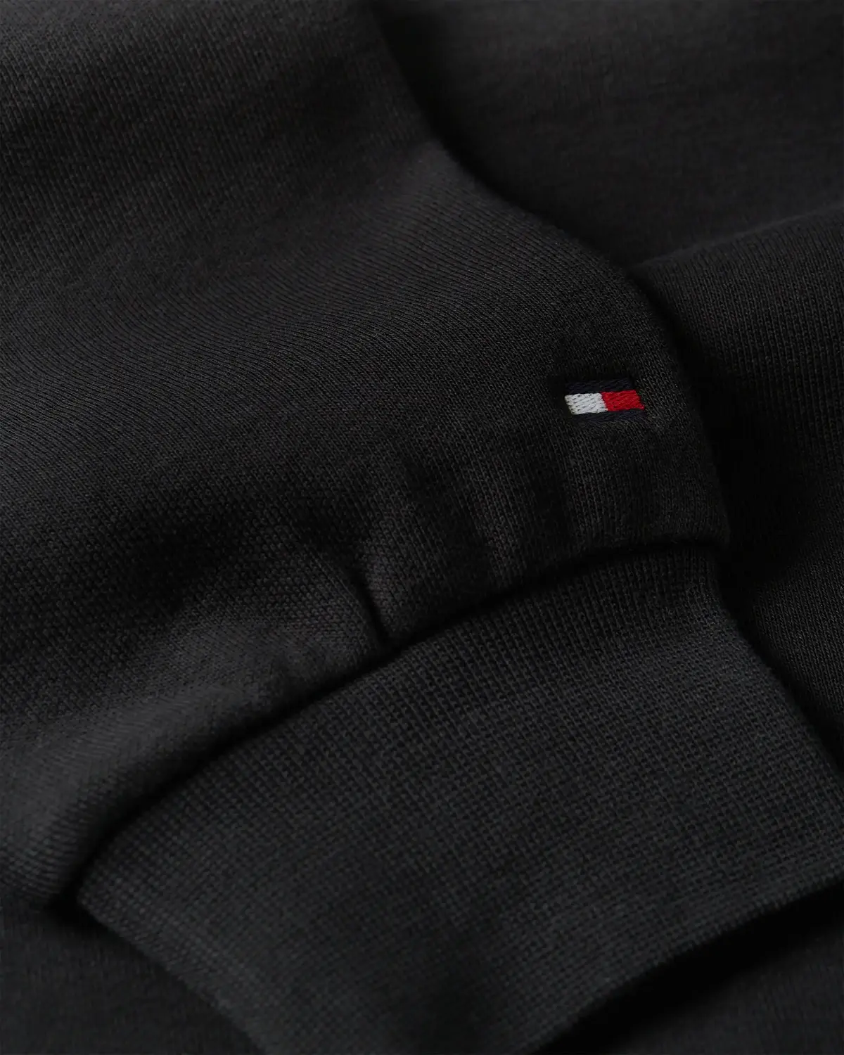 Tommy Hilfiger GLOBAL STRIPE ZIP TH, BDS Siyah Erkek Sweatshirt