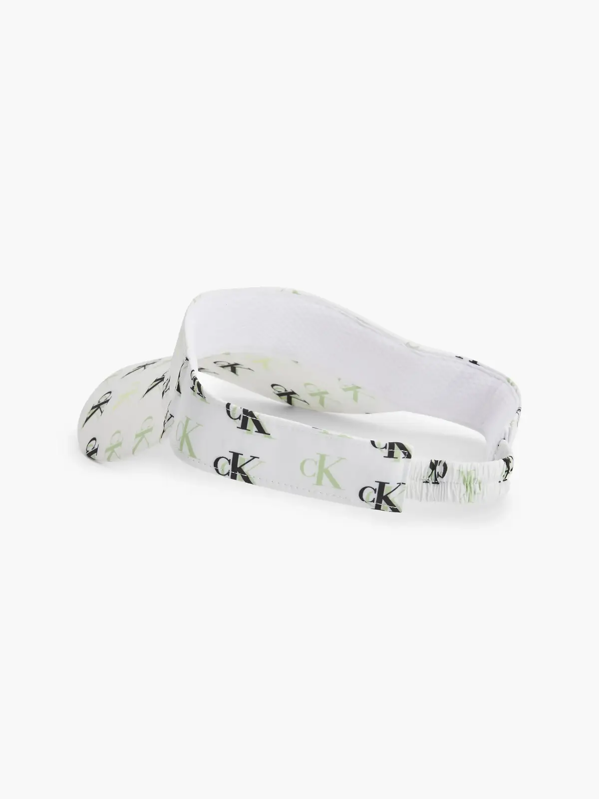 Calvin Klein AOP VISOR Erkek Beyaz Şapka