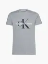 Calvin Klein Gri Erkek T-Shirt & Polo