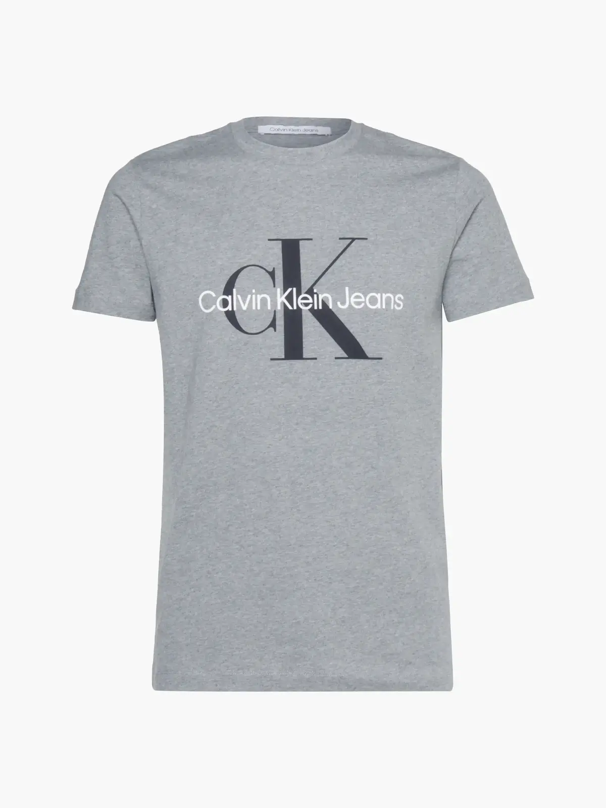 Calvin Klein Gri Erkek T-Shirt & Polo