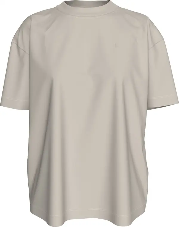 Calvin Klein BACK GRAPHIC BOYFRIE Erkek Bej T-Shirt