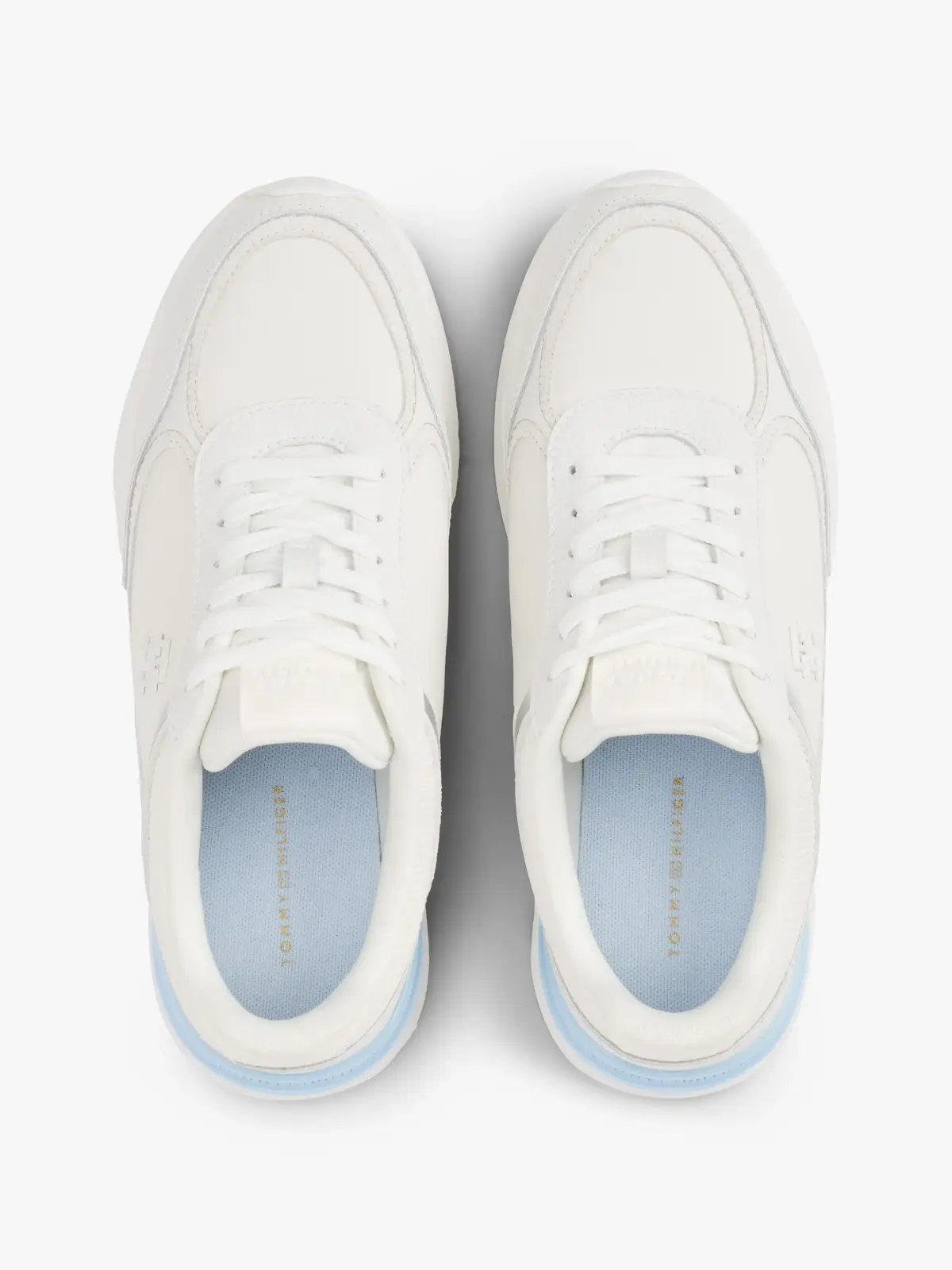 Tommy Hilfiger CASUAL FASHION RUNNE, 0LH Beyaz Kadın Spor Ayakkabı & Sneaker