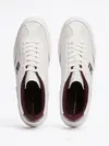 Tommy Hilfiger TH HERITAGE SNEAKER, 0K6 Beyaz Kadın Spor Ayakkabı & Sneaker