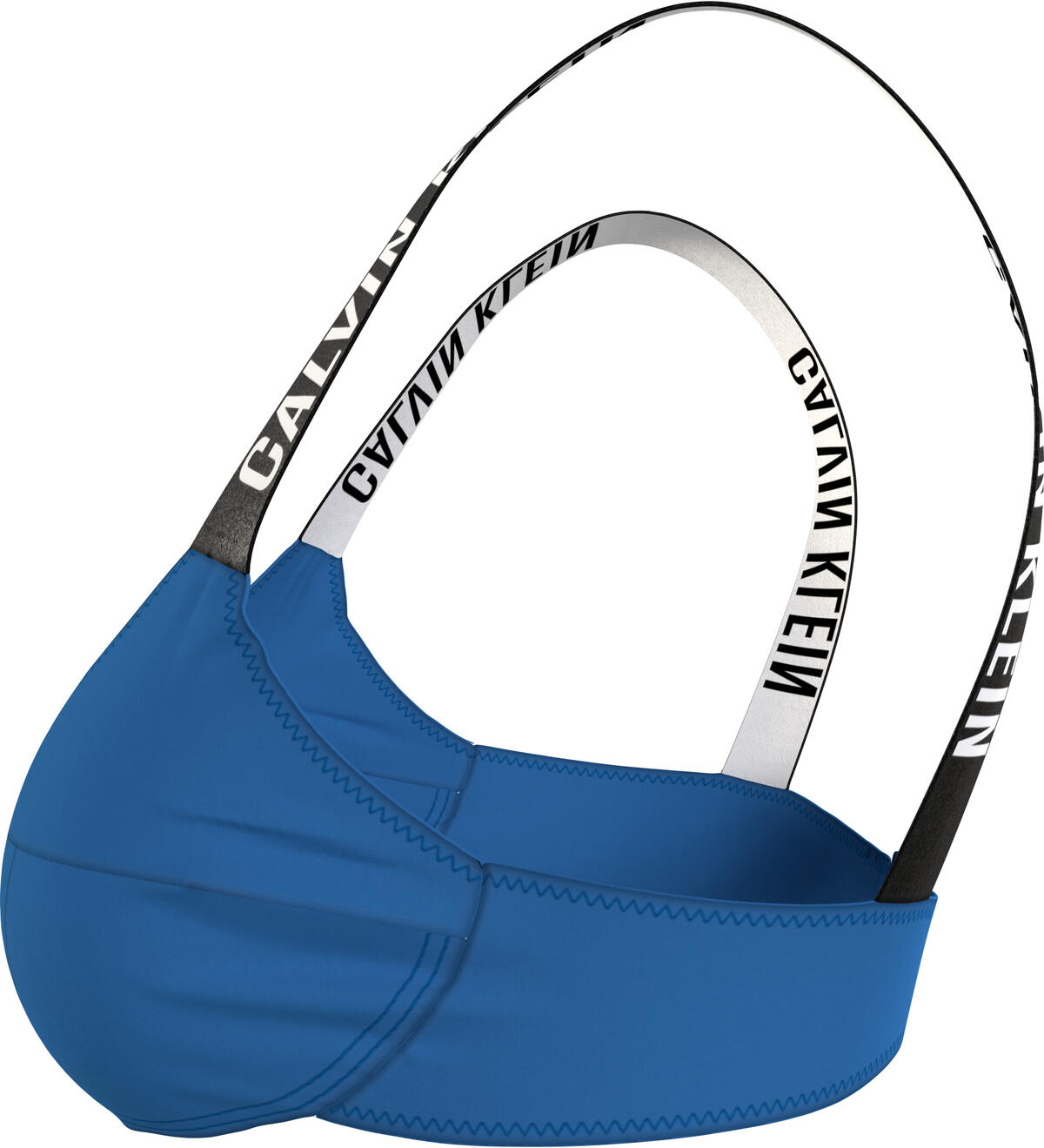 Calvin Klein BRALETTE-UW Kadın Mavi Bikini Üstü
