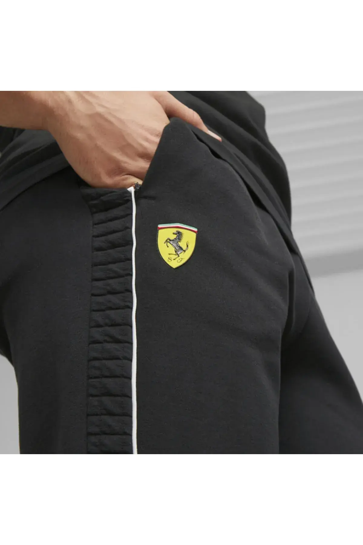 Puma Ferrari Race Statement Pants Siyah Erkek Eşofman Altı
