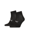 Puma PUMA SPORT LIGHT QUARTER 2P Siyah Unisex Çorap