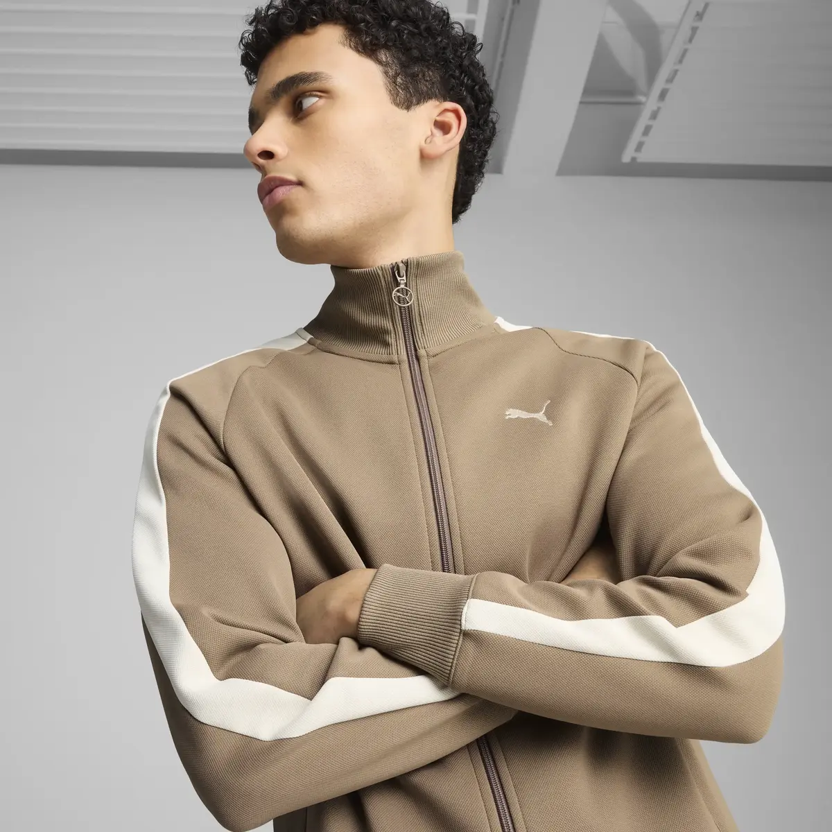 PUMA T7 ALWAYS ON Track Jacket Kahverengi Erkek Ceket