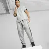 Puma BMW MMS Monochrome Tee Flat Erkek Gri T-Shirt