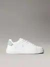 Calvin Klein CHUNKY CUPSOLE RU PATCH LTH Beyaz Erkek Günlük Spor Ayakkabı