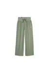 Puma HER High Waist Straight Pants Yeşil Kadın Eşofman Altı