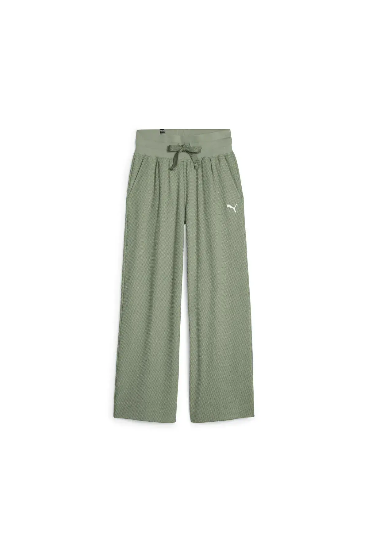 Puma HER High Waist Straight Pants Yeşil Kadın Eşofman Altı